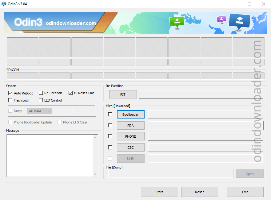 Odin3 Flash Tool v3.04