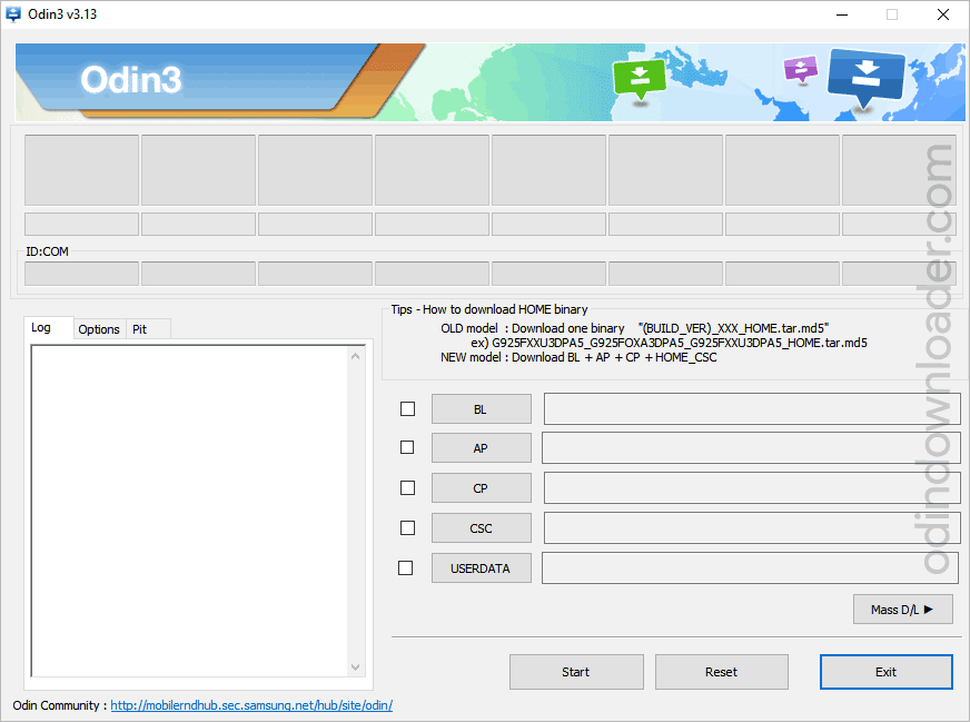 Odin3 Flash Tool v3.13.1