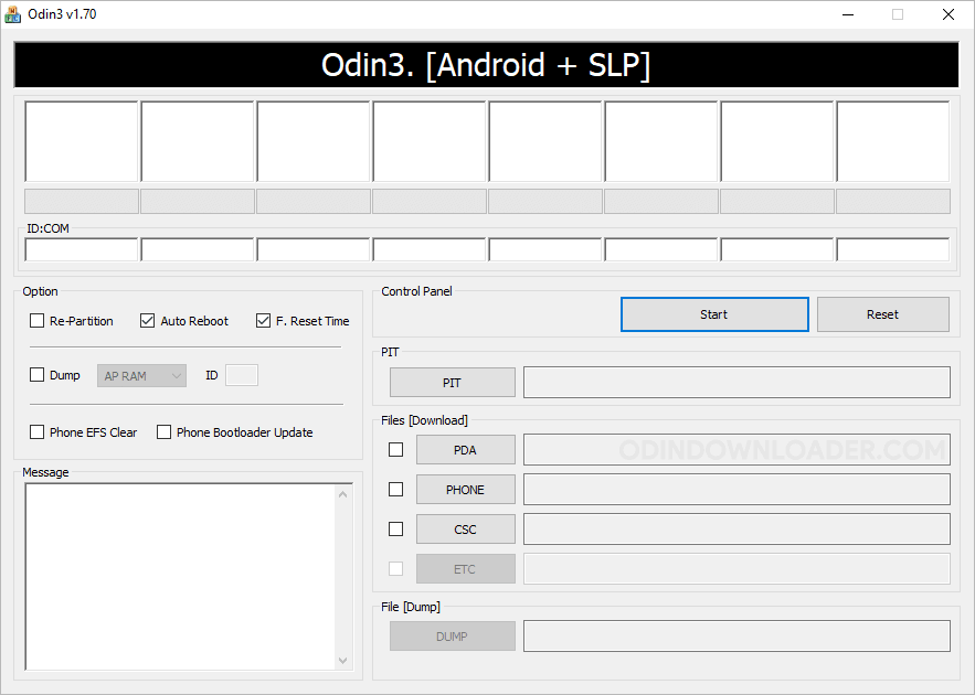 Odin3 Flash Tool v1.70